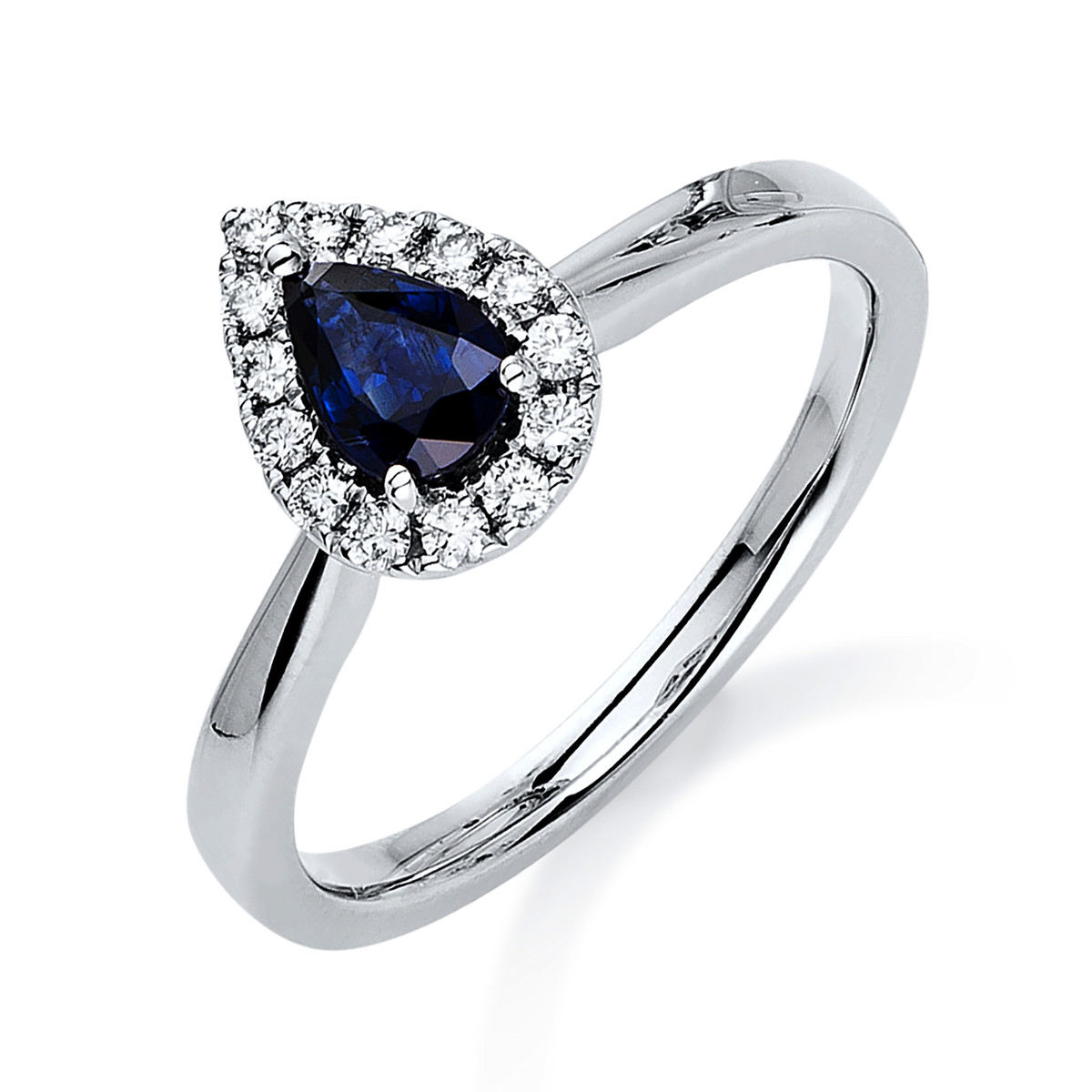 Ring 3er-Krappe 18 kt WG
