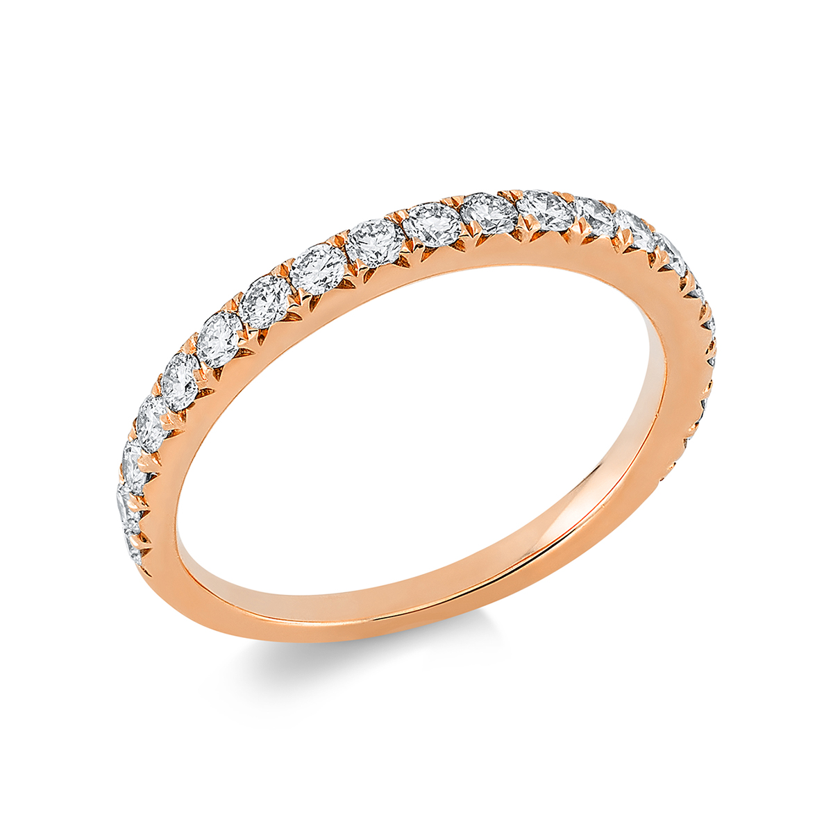 Infinity Memoire Ring  18kt Rotgold mit 0,60ct Diamanten