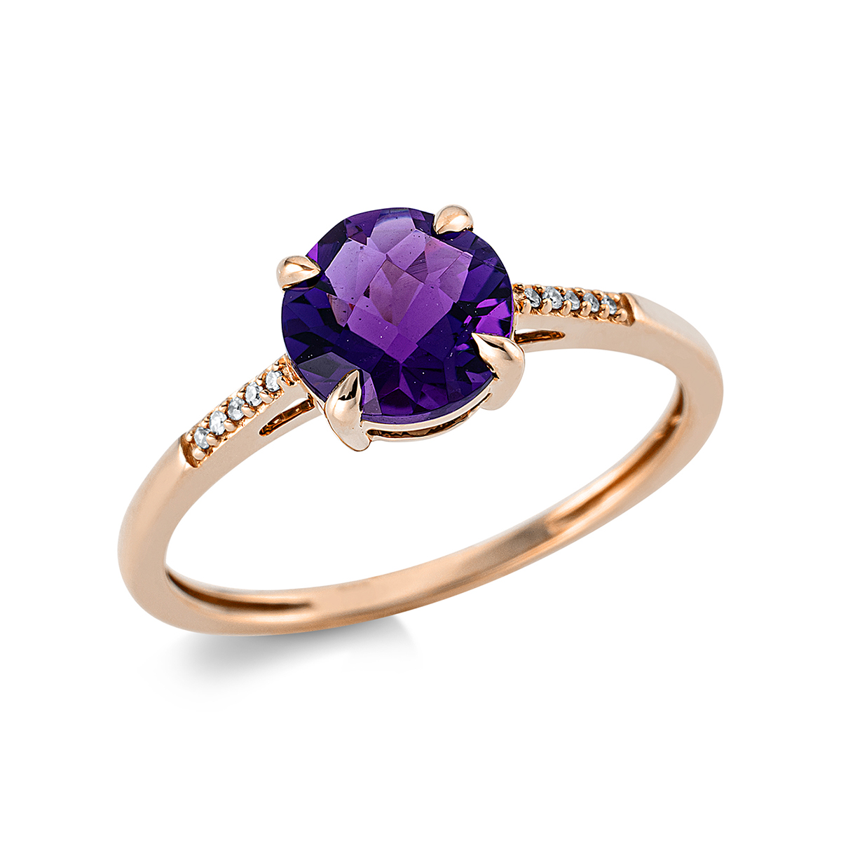 Ring 4er-Krappe 18 kt RG