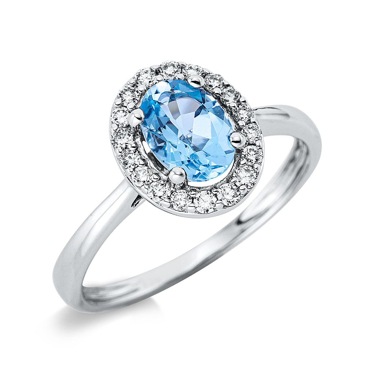 Ring 4er-Krappe 18 kt WG
