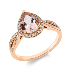 Ring 3er-Krappe 18 kt RG