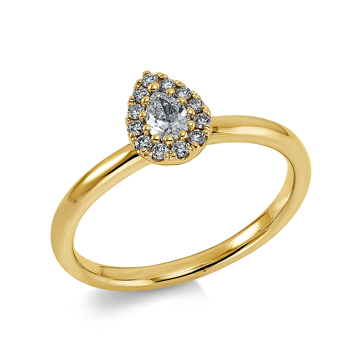 Ring 18 kt GG Tropfen
