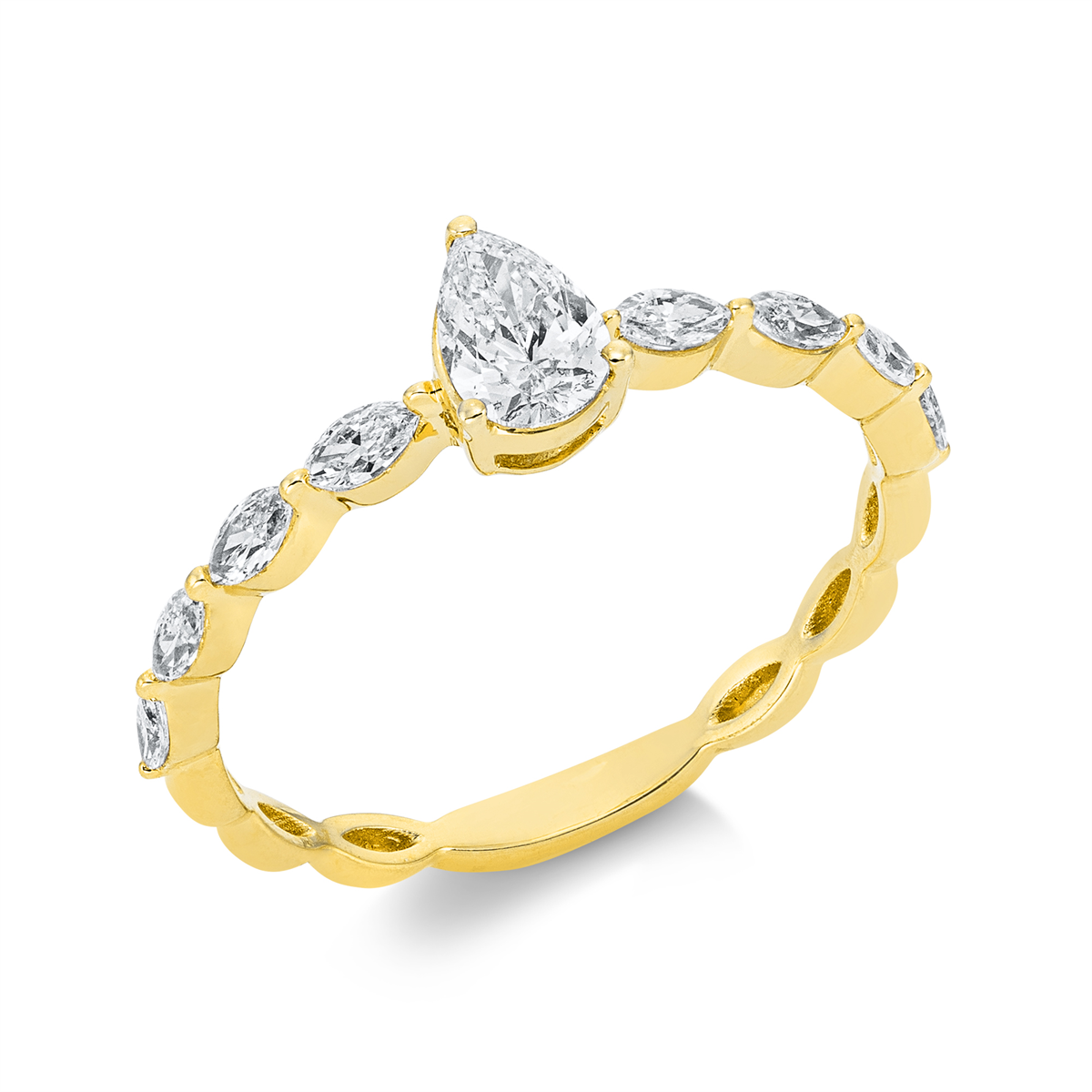 Ring 18 kt GG