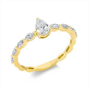 Ring 18 kt GG