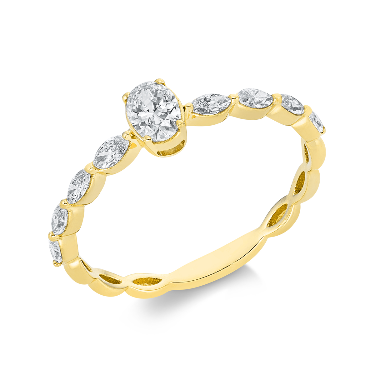 Ring 18 kt GG