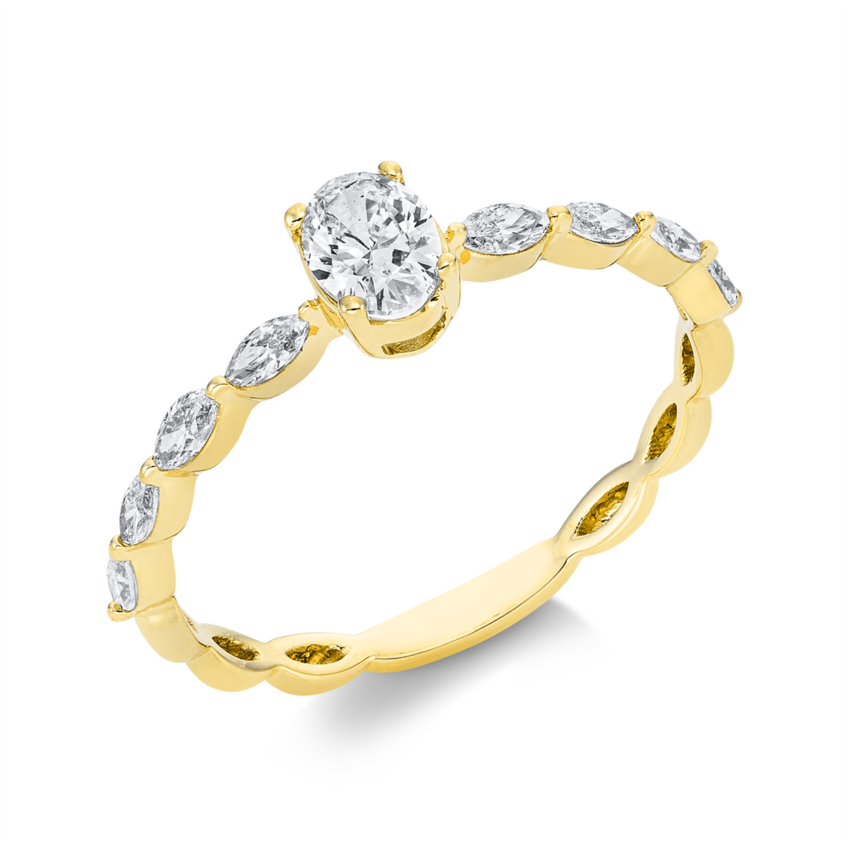 Ring 18 kt GG