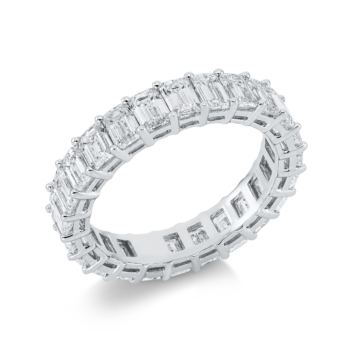 Ring 4er-Krappe 18 kt WG