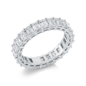 Ring 4er-Krappe 18 kt WG