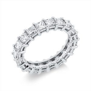 Infinity Memoire Ring  950PL Platin mit 3,93ct Diamanten