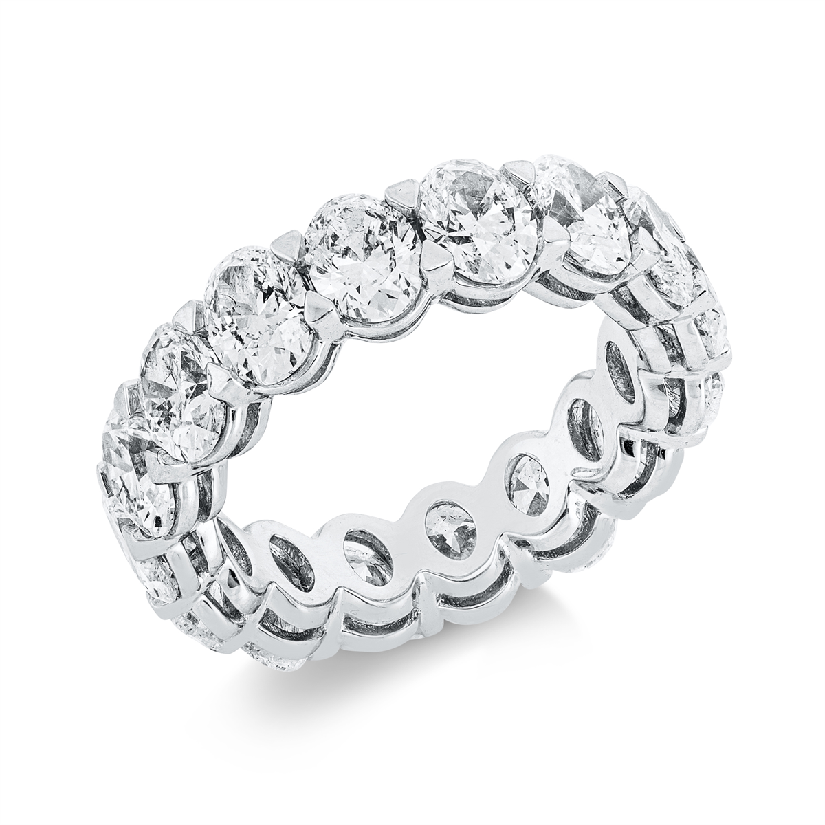 Infinity Memoire Ring  950PL Platin mit 4,94ct Diamanten