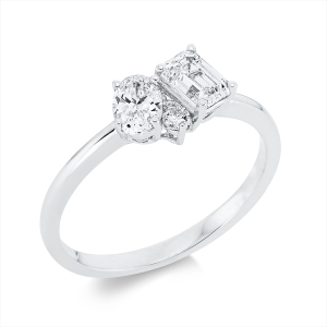 Ring 18 kt WG, GIA5483784992