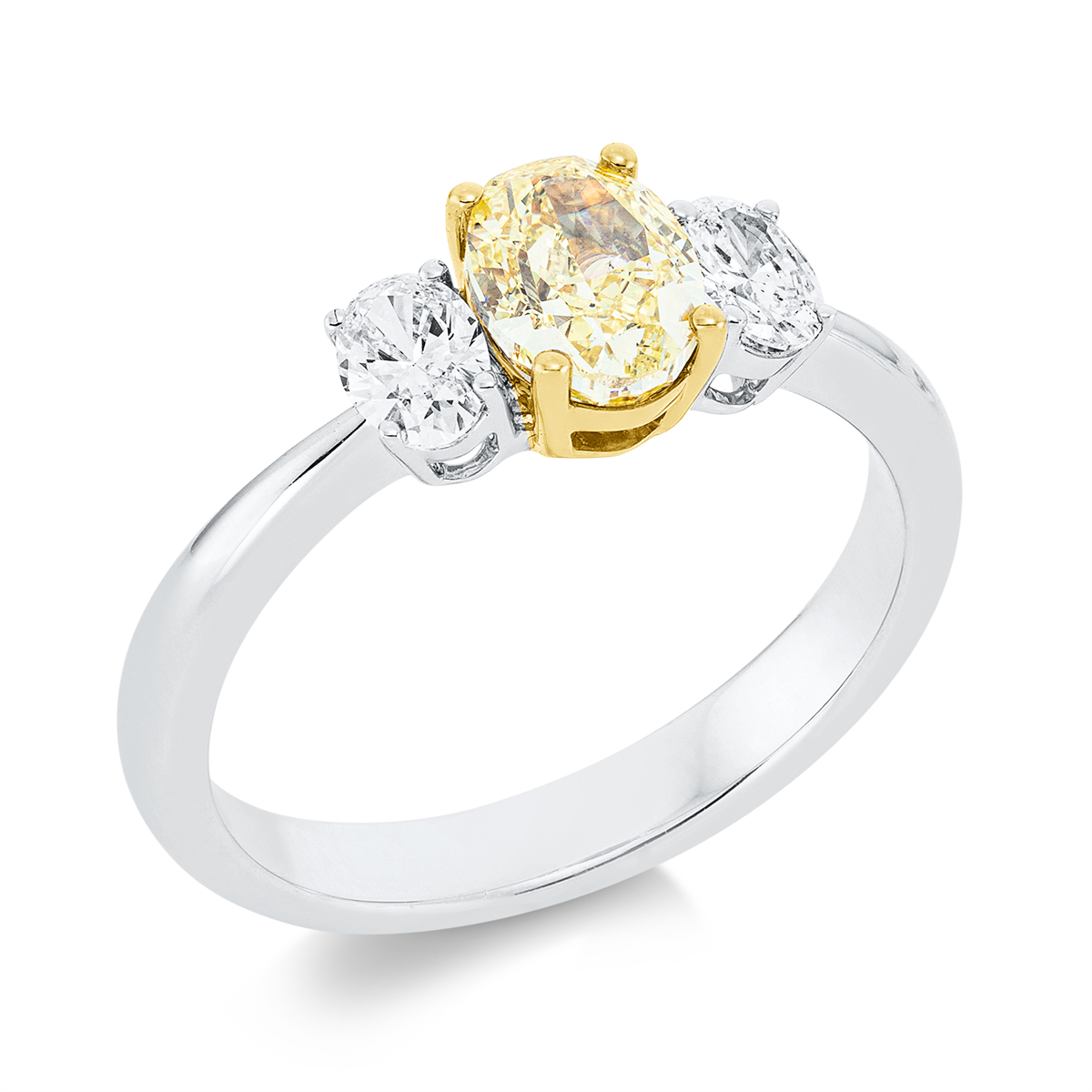 Ring 18 kt WG+GG, GIA6232060708
