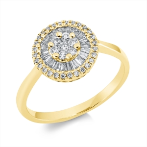 Ring 18 kt GG