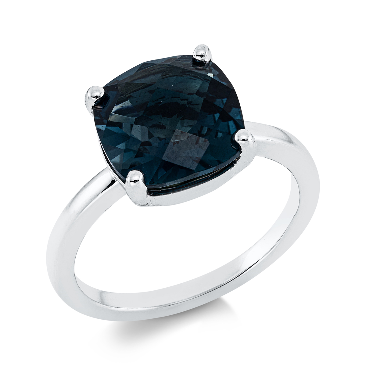 Ring 4er-Krappe 18 kt WG