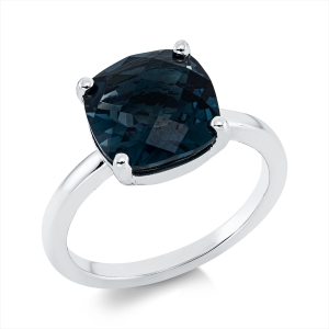 Ring 4er-Krappe 18 kt WG