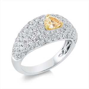Ring 18 kt WG+GG, GIA5473304774