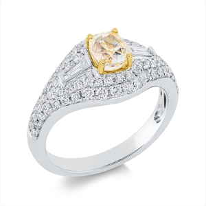 Ring 18 kt WG+GG, GIA6352016978