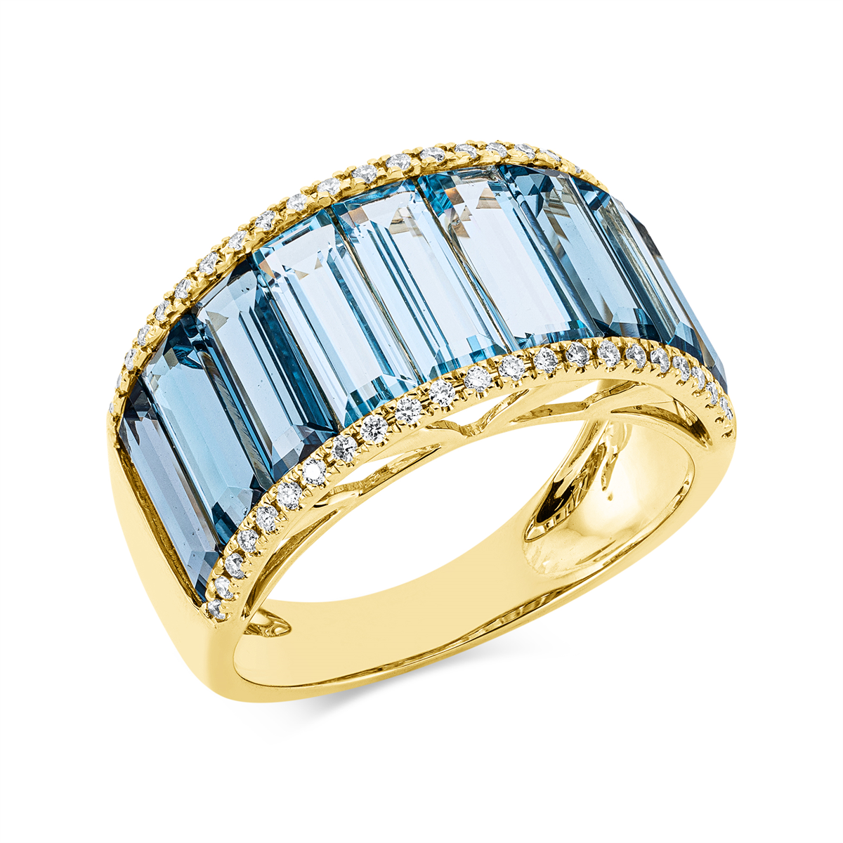 Ring 18 kt GG