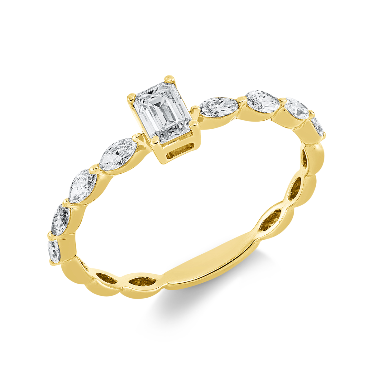 Ring 18 kt GG
