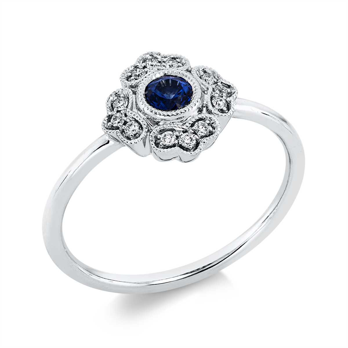 Ring Zarge 18 kt WG