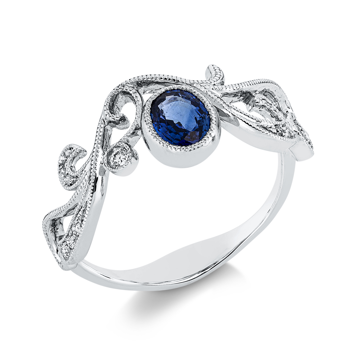 Ring Zarge 18 kt WG