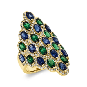 Ring 18 kt GG