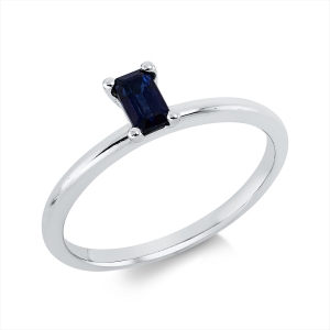 Ring 4er-Krappe 18 kt WG