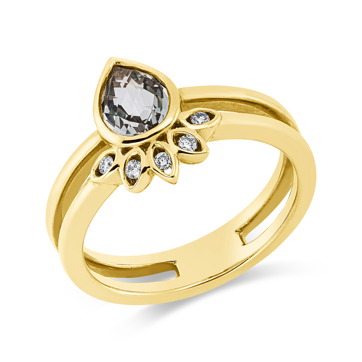 Ring 14 kt GG