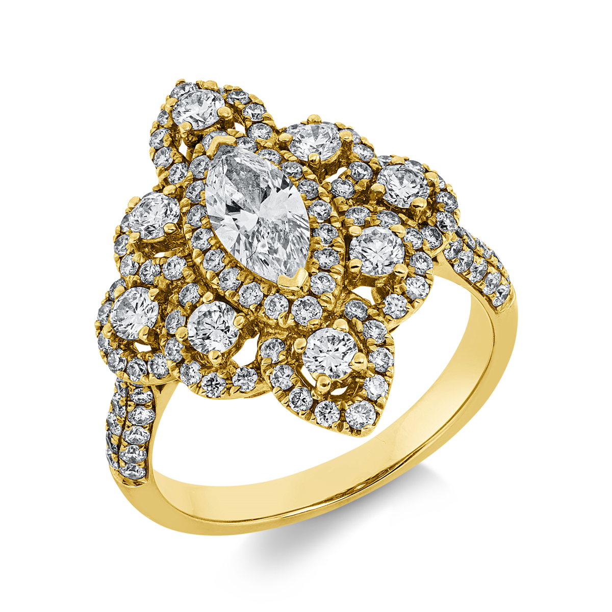 Ring 18 kt GG