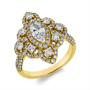 Ring 18 kt GG