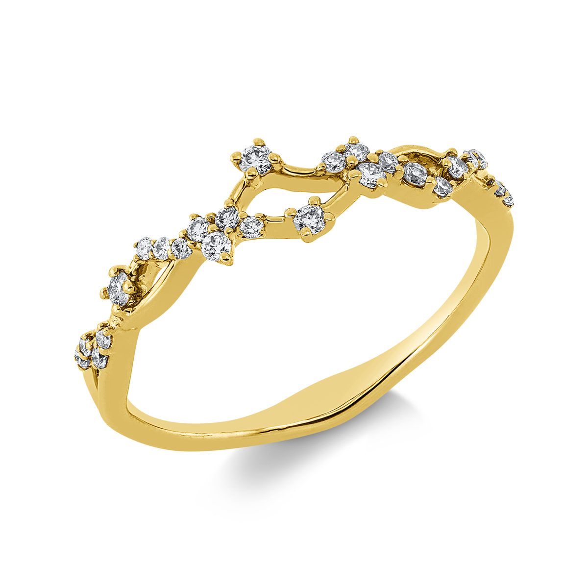 Ring 18 kt GG