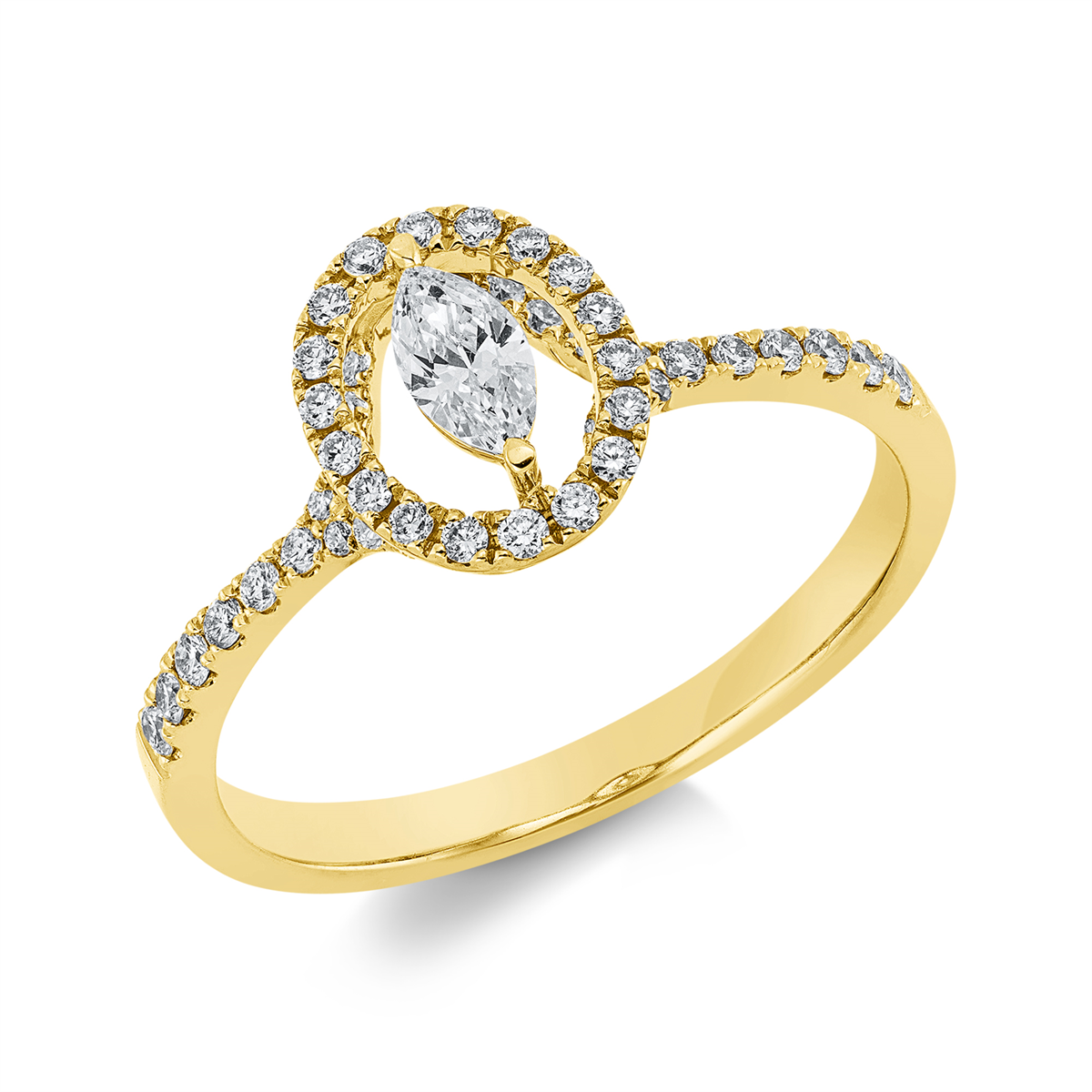 Ring 18 kt GG