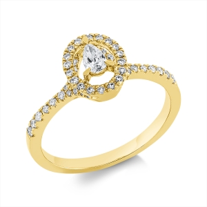 Ring 18 kt GG