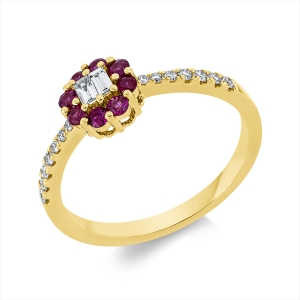 Ring 18 kt GG