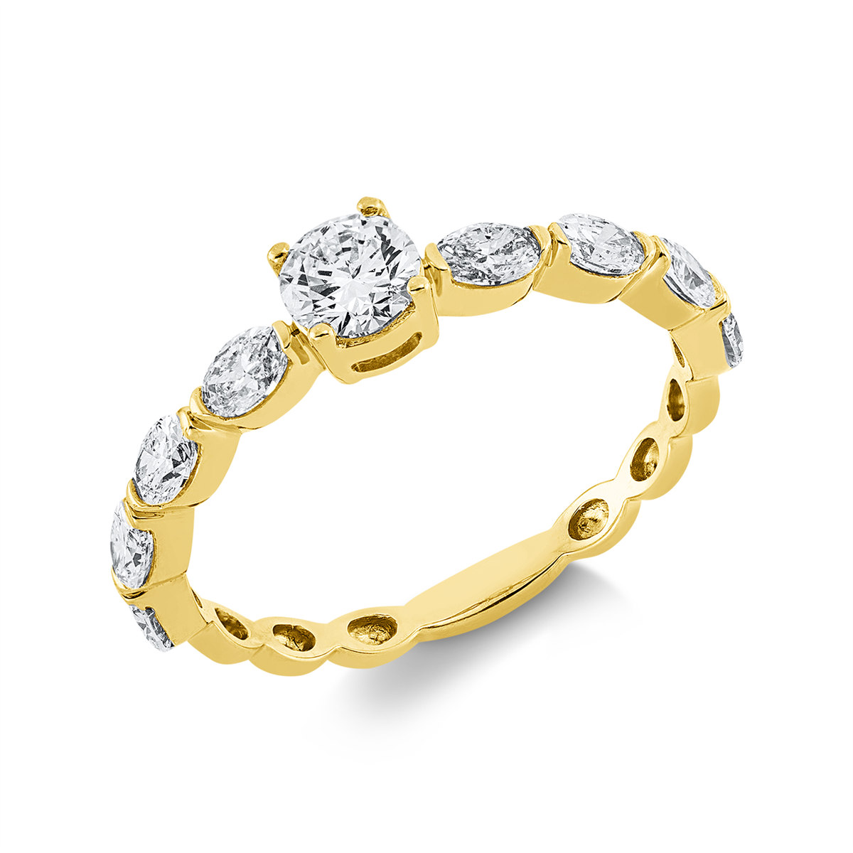Ring 18 kt GG