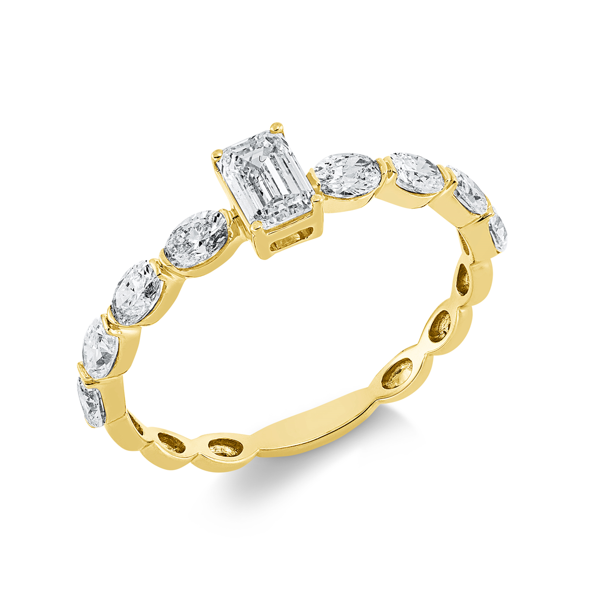 Ring 18 kt GG