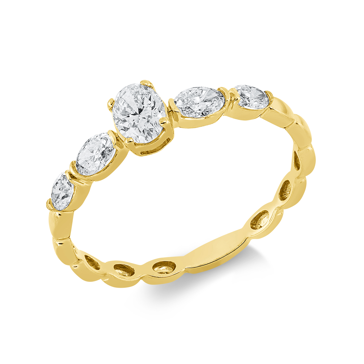 Ring 18 kt GG