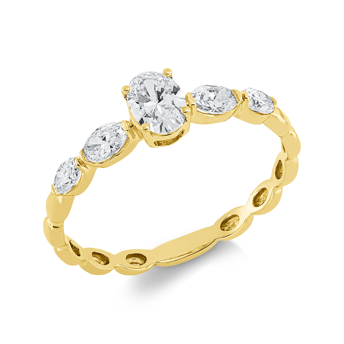 Ring 18 kt GG