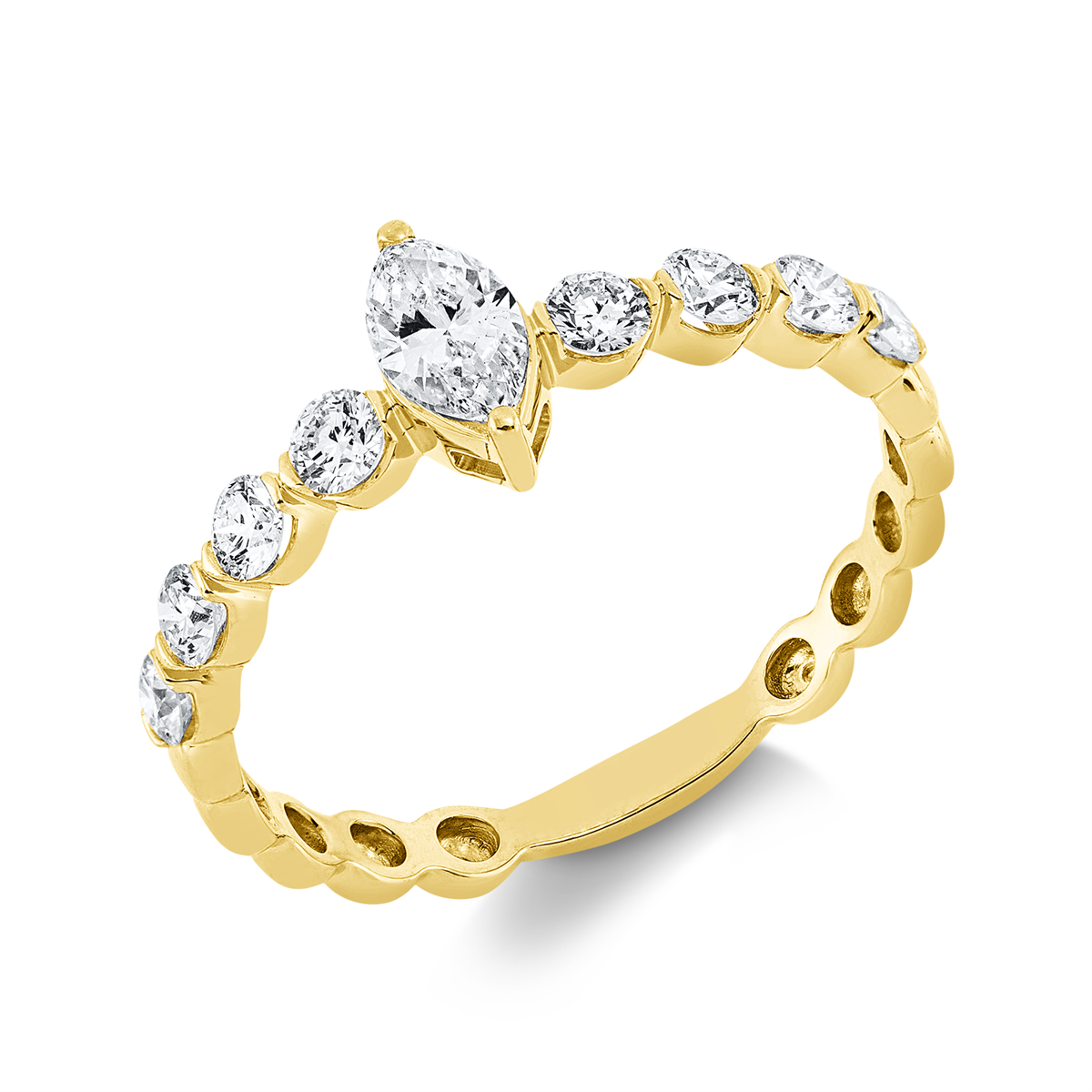 Ring 18 kt GG