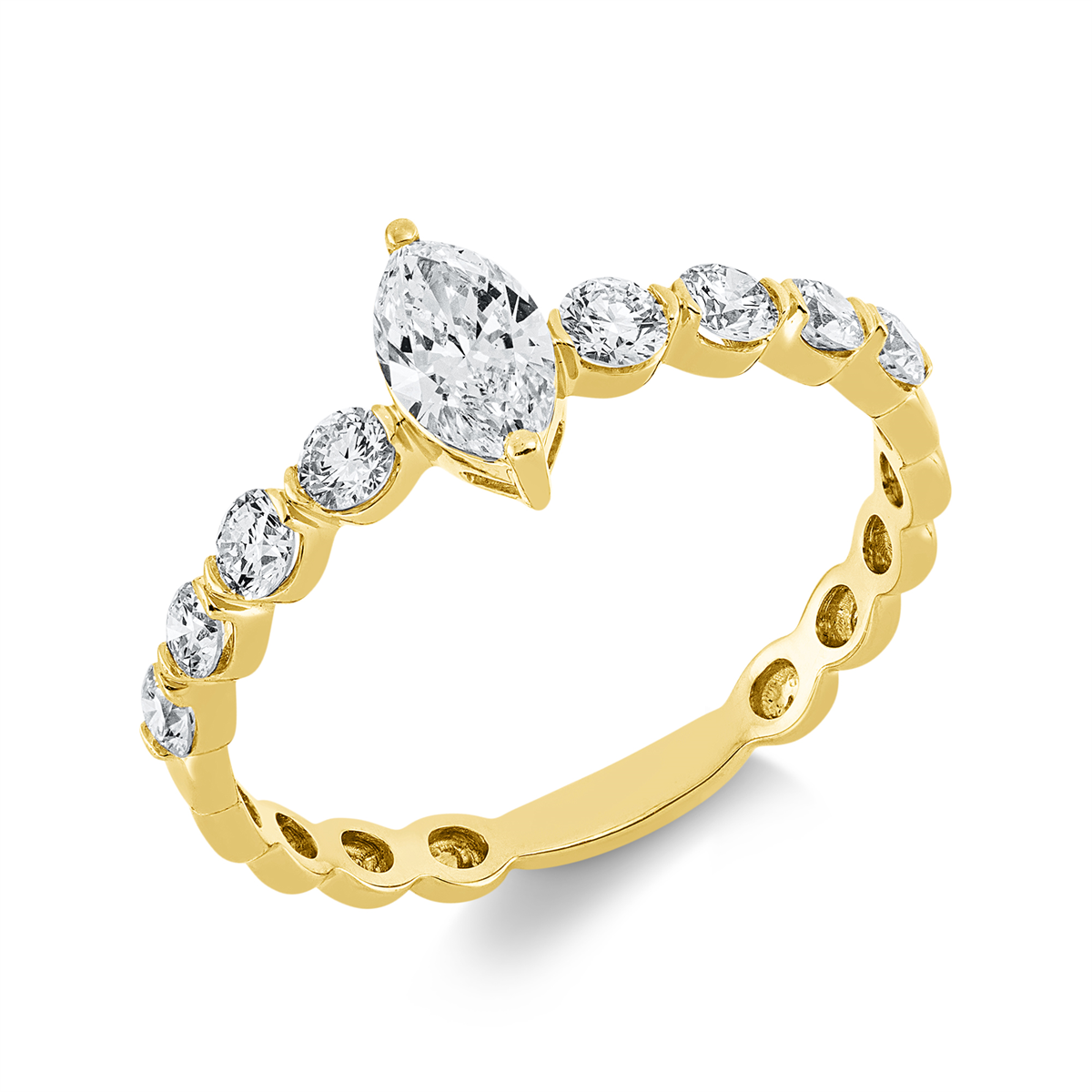 Ring 18 kt GG