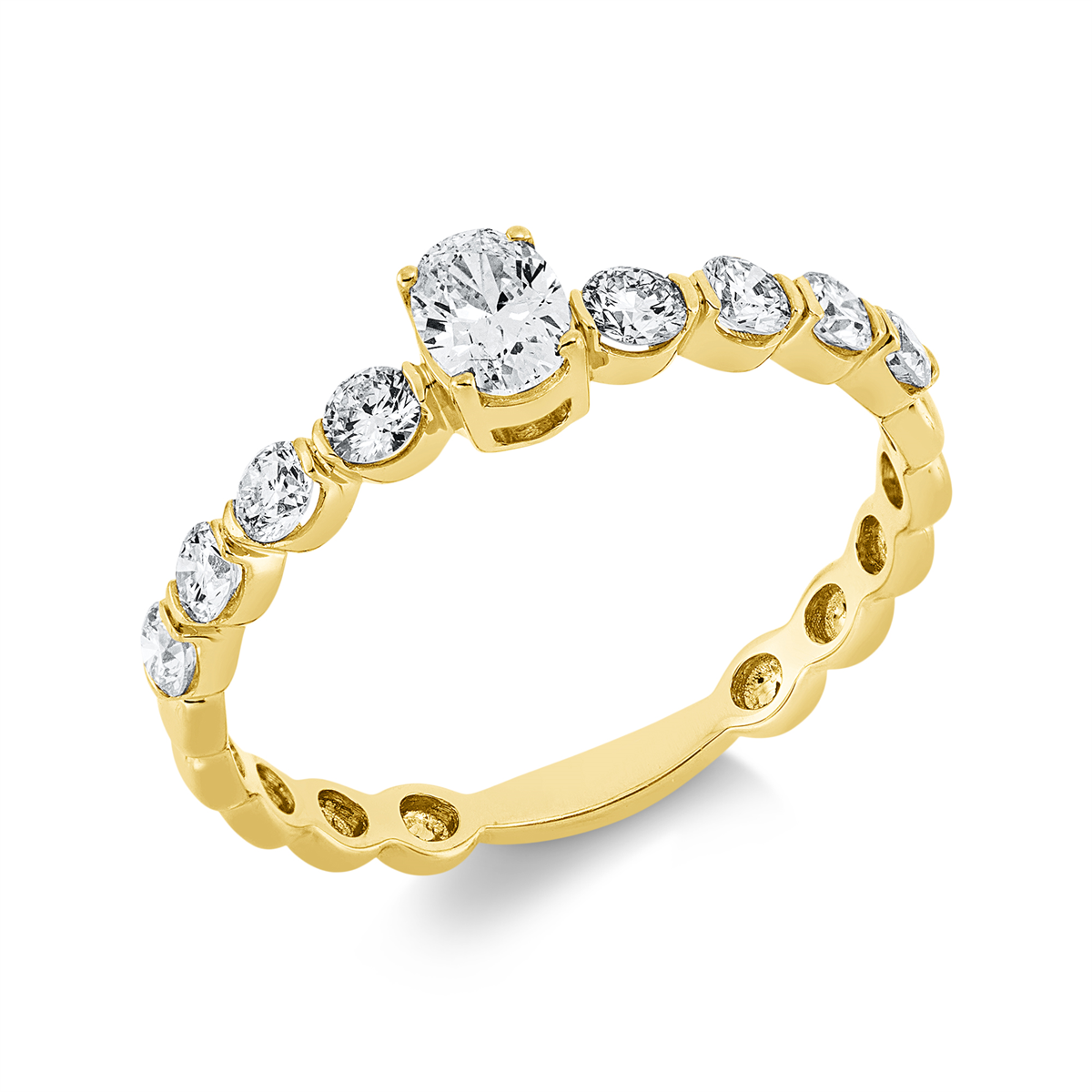Ring 18 kt GG