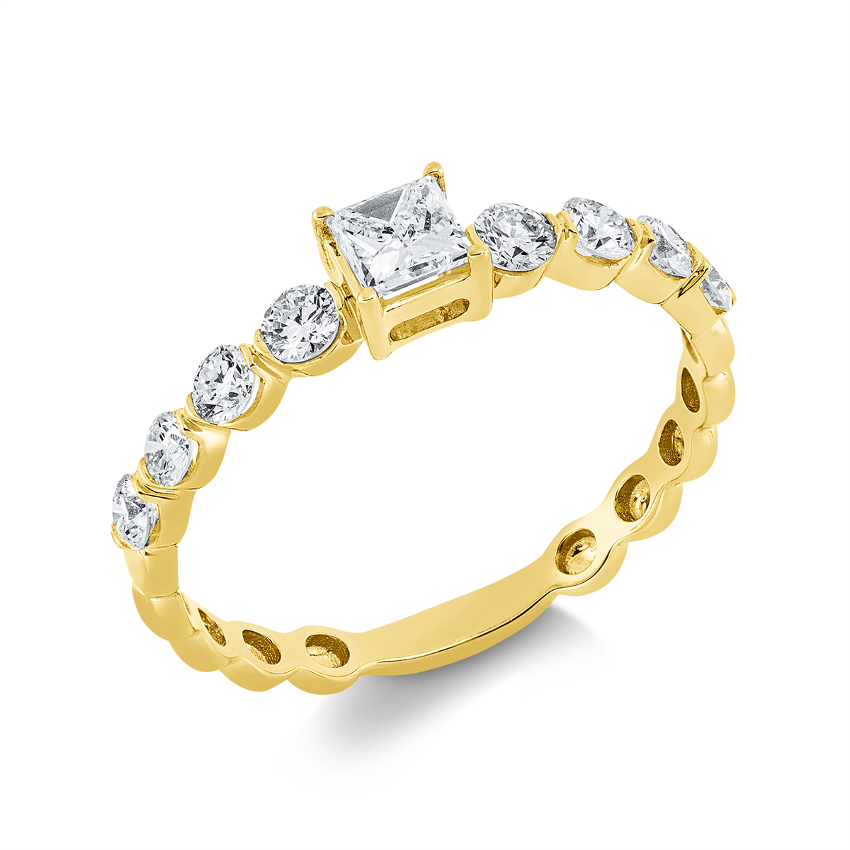 Ring 18 kt GG