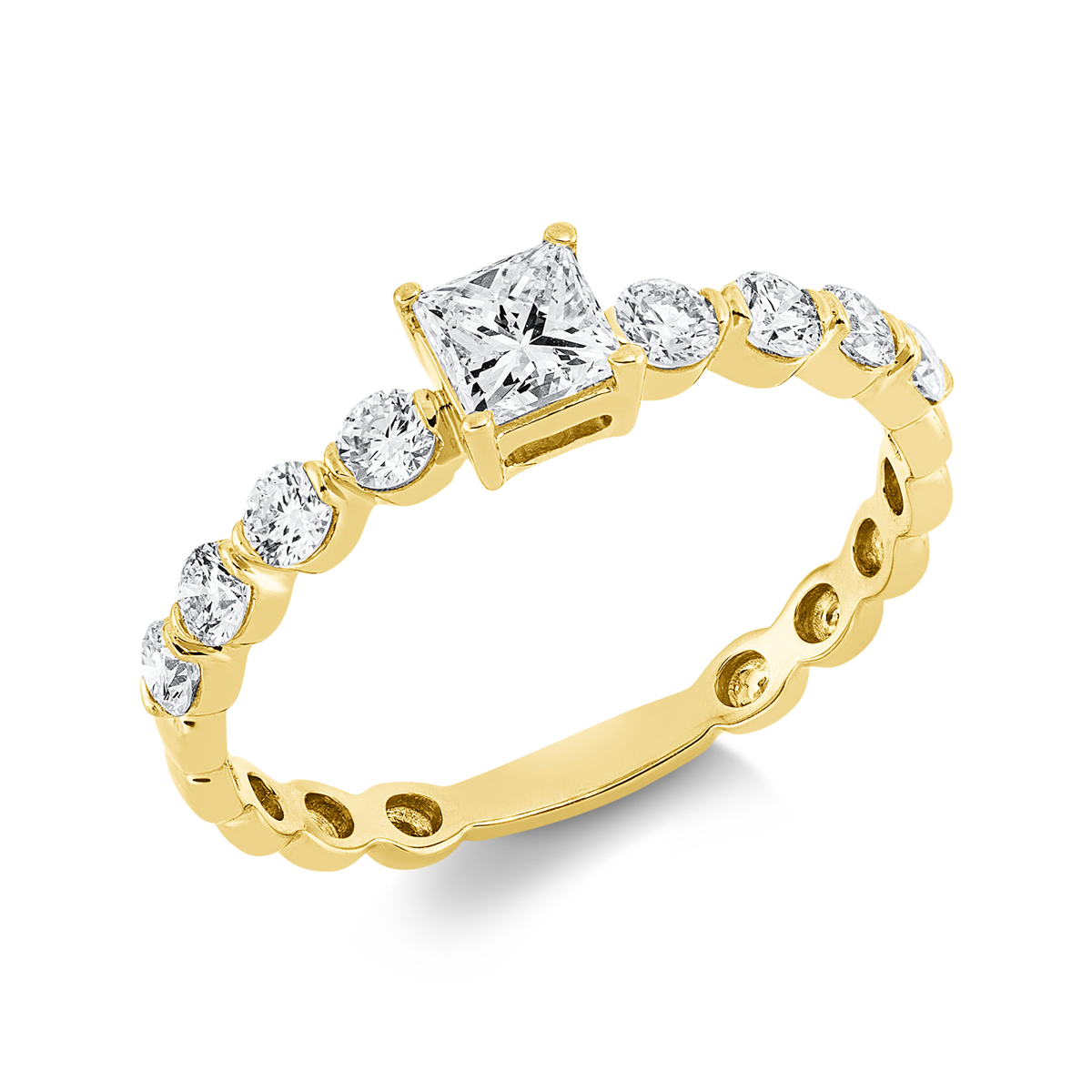 Ring 18 kt GG