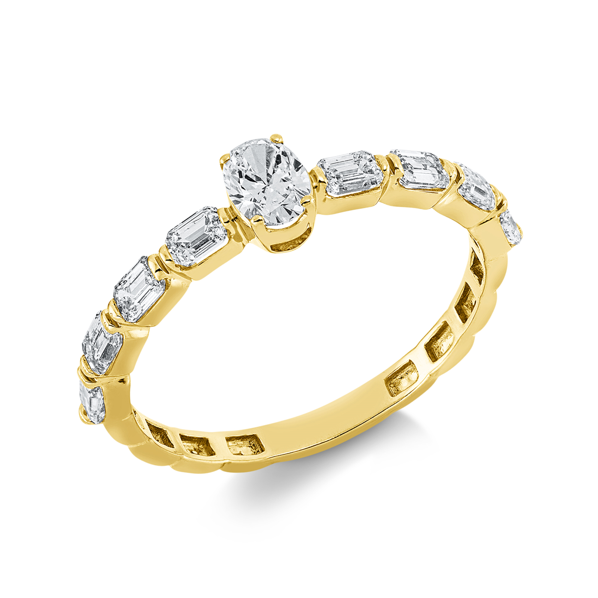 Ring 18 kt GG