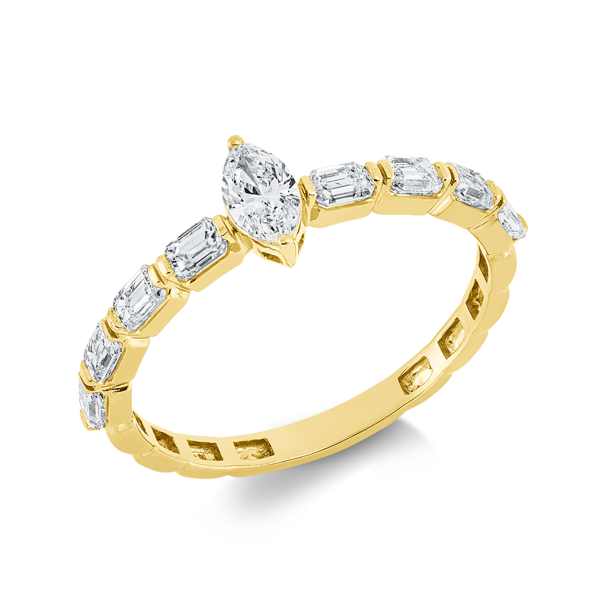 Ring 18 kt GG