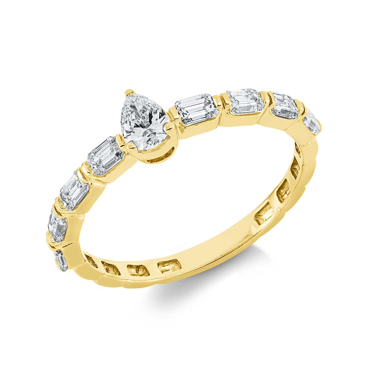 Ring 18 kt GG