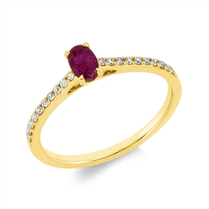 Ring 18 kt GG