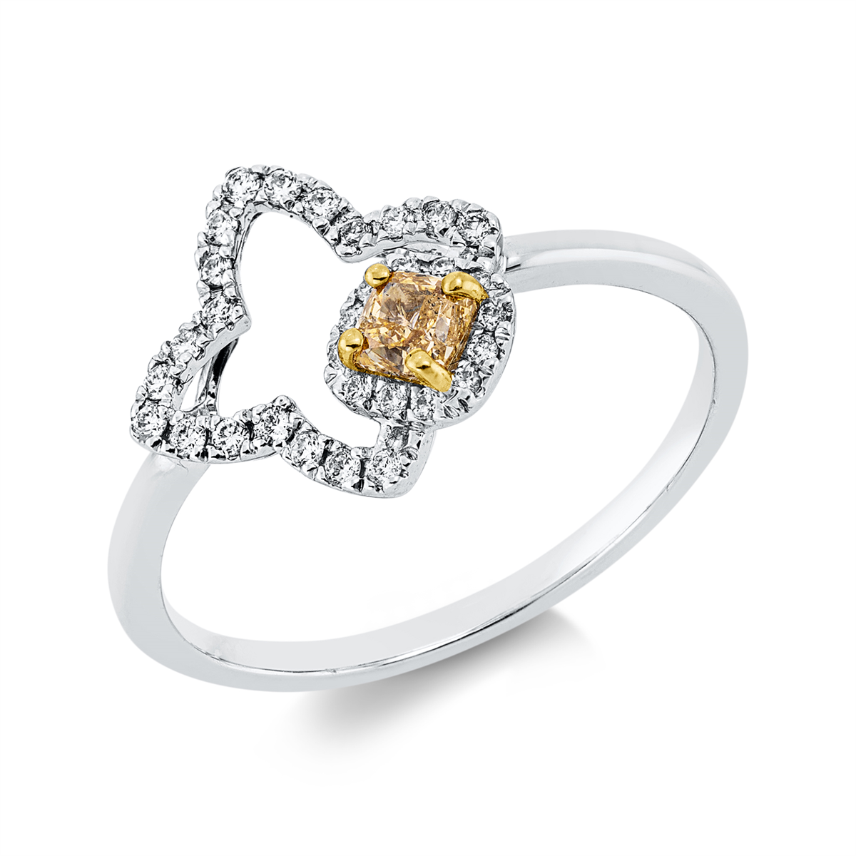 Ring 18 kt WG+GG