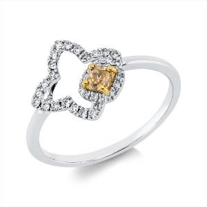 Ring 18 kt WG+GG