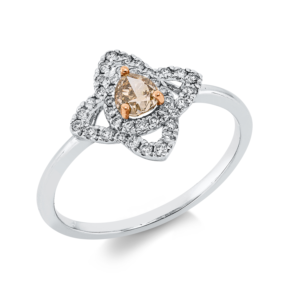 Ring 18 kt WG+RG
